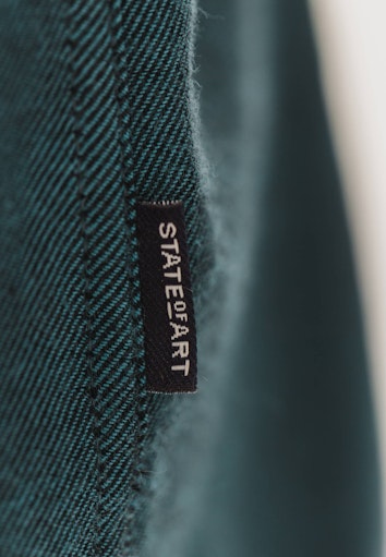 Hemden lange mouw blauw State of Art