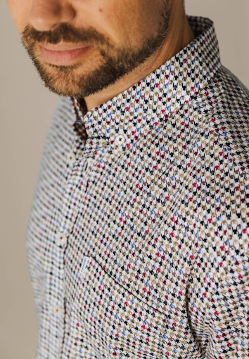 Hemden lange mouw multicolor State of Art