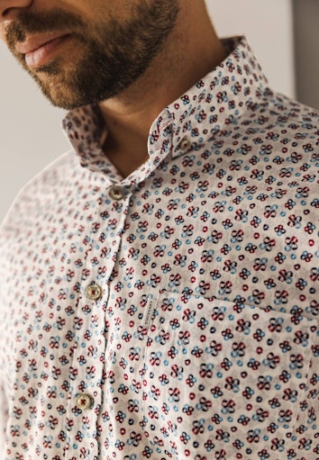 Hemden lange mouw wit State of Art