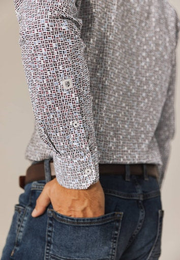 Hemden lange mouw multicolor State of Art