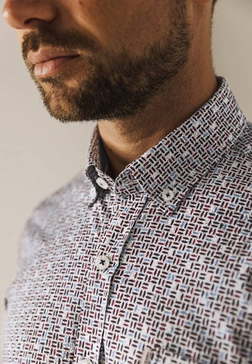 Hemden lange mouw multicolor State of Art