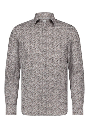 Hemden lange mouw grijs State of Art