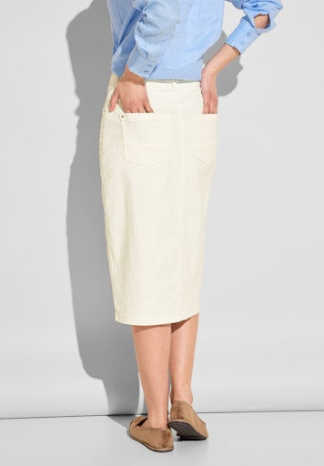 Rokken beige Street One