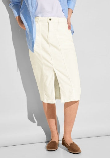 Rokken beige Street One