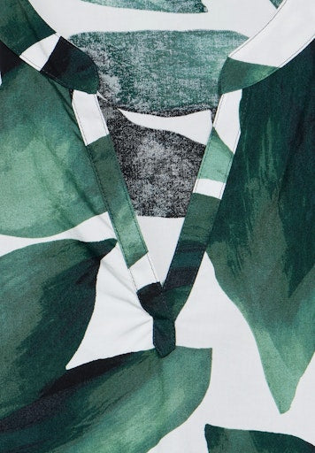 Blouses korte mouw groen Street One