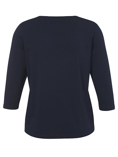 T-shirts lange mouw blauw Via Appia Due