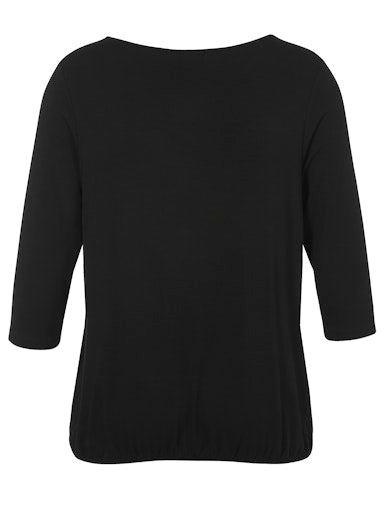 T-shirts lange mouw zwart Via Appia Due