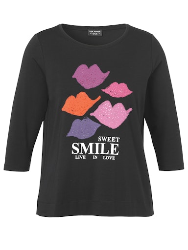 T-shirts lange mouw zwart Via Appia Due