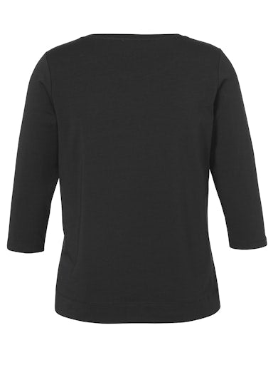 T-shirts lange mouw zwart Via Appia Due