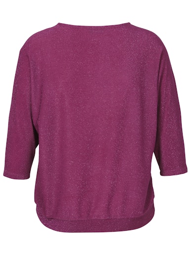 T-shirts korte mouw paars Via Appia Due