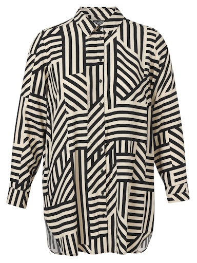 Blouses lange mouw zwart Via Appia Due