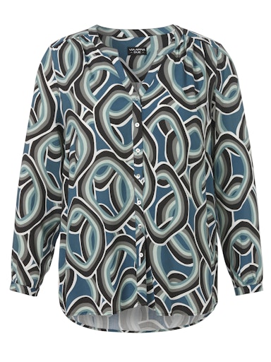 Blouses lange mouw beige Via Appia Due