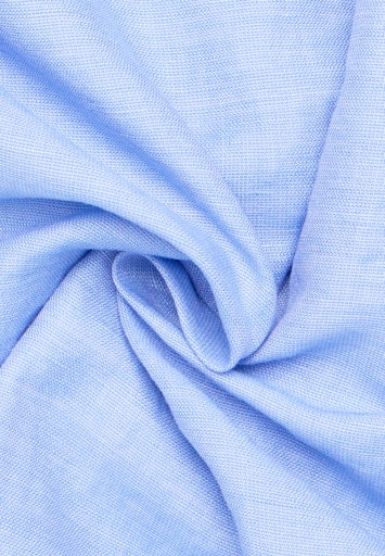 Hemden korte mouw blauw ETERNA