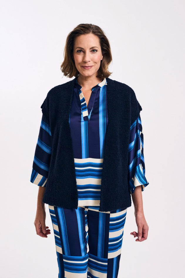 Cardigans blauw Améline
