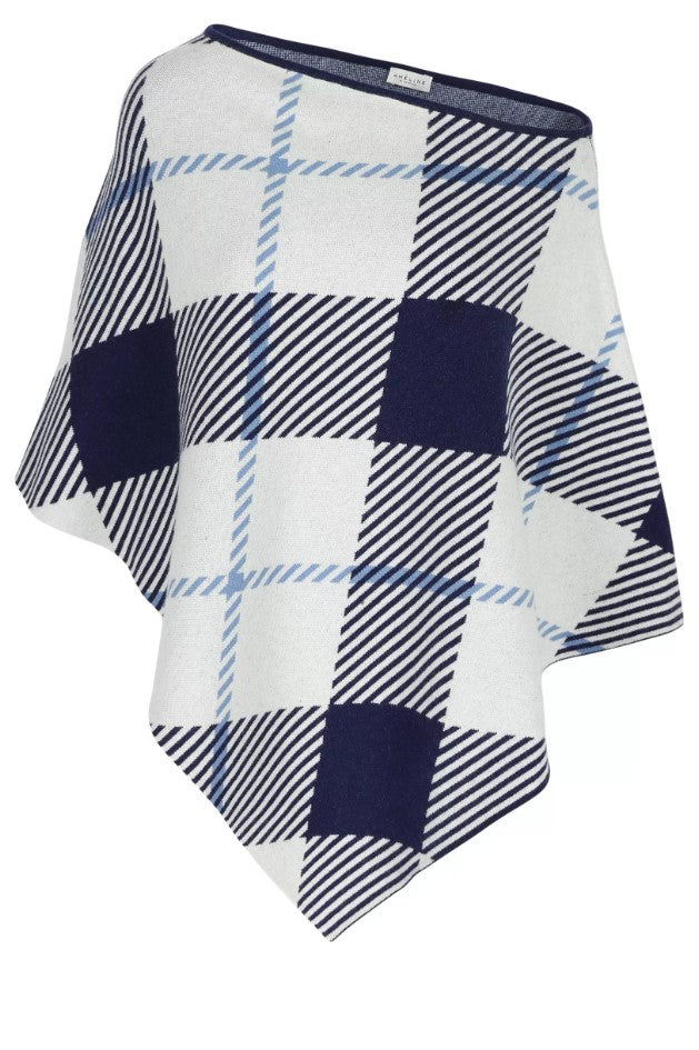Poncho's blauw Améline