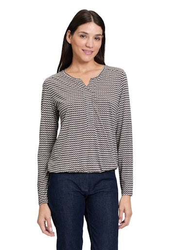 Blouses lange mouw zwart Betty Barclay