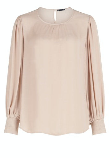 Blouses lange mouw beige Betty Barclay
