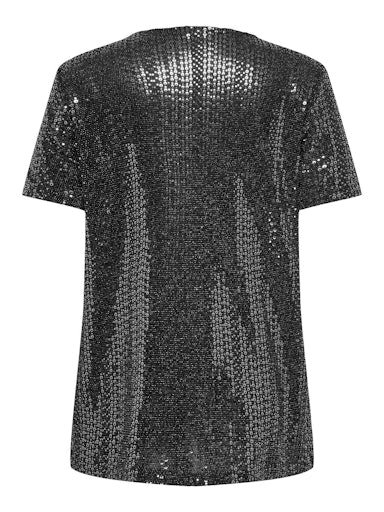 T-shirts korte mouw zwart ONLY Carmakoma