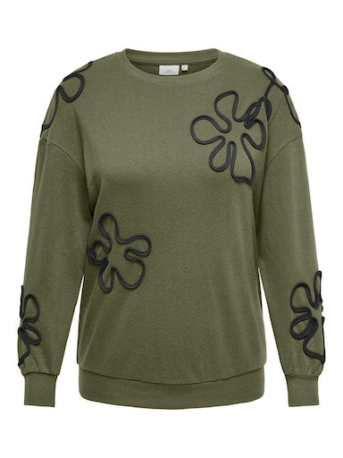 Sweaters zwart ONLY Carmakoma