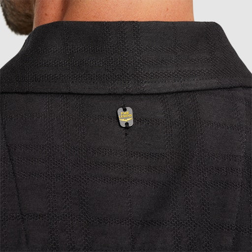 Polo's lange mouw zwart PME