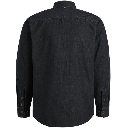 Hemden lange mouw zwart PME