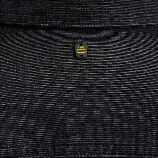 Hemden lange mouw zwart PME