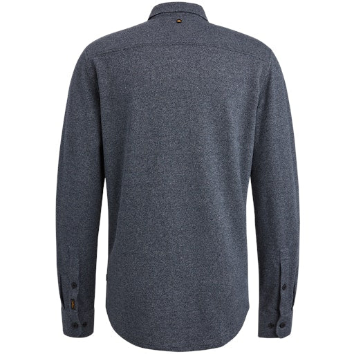 Hemden lange mouw navy PME