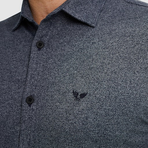 Hemden lange mouw navy PME