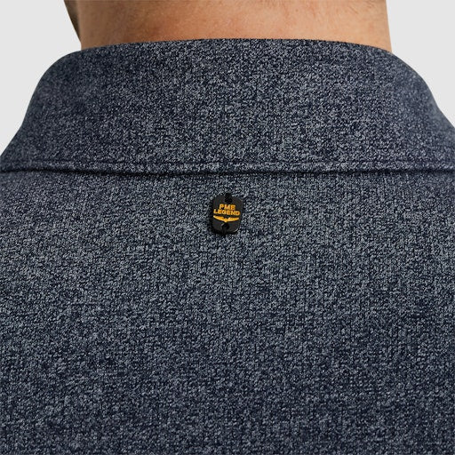 Hemden lange mouw navy PME