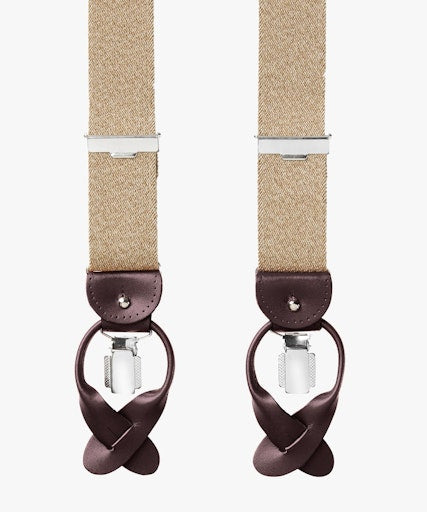 Bretellen beige Profuomo