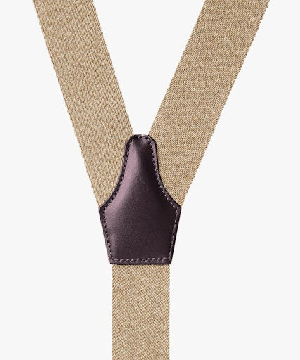 Bretellen beige Profuomo