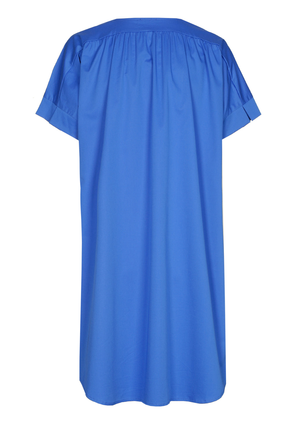 Jurken korte mouw blauw Caroline Biss