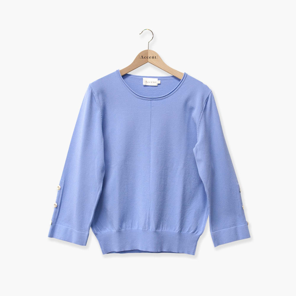 Pulls blauw Accent