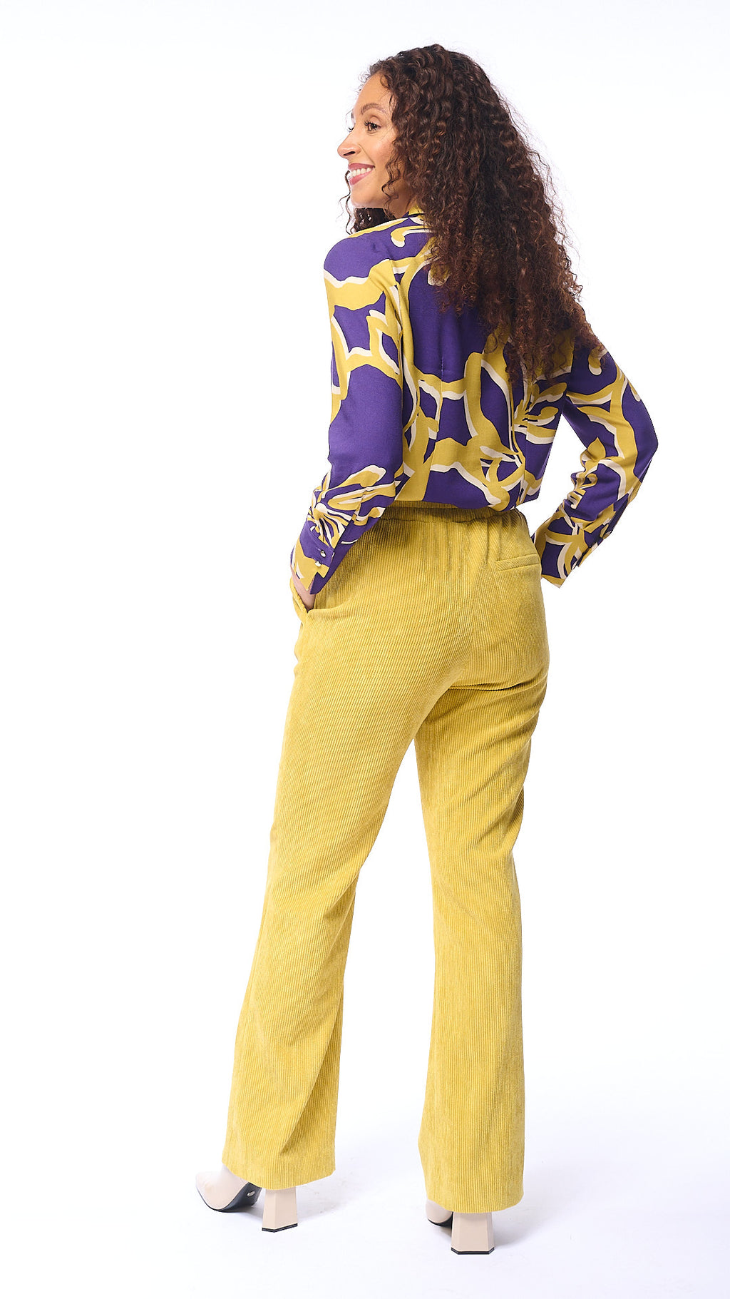 Blouses lange mouw multicolor Accent