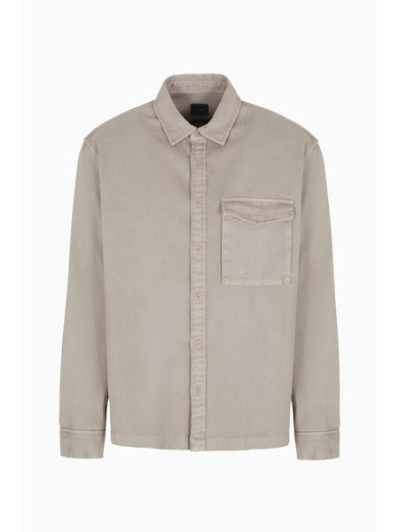 Hemden lange mouw beige Armani Exchange