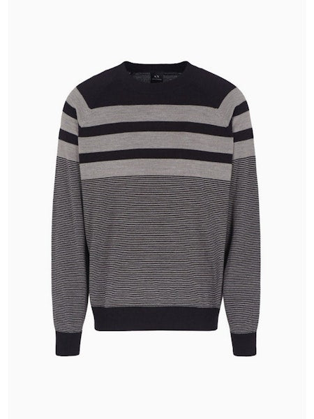Pulls navy Armani Exchange