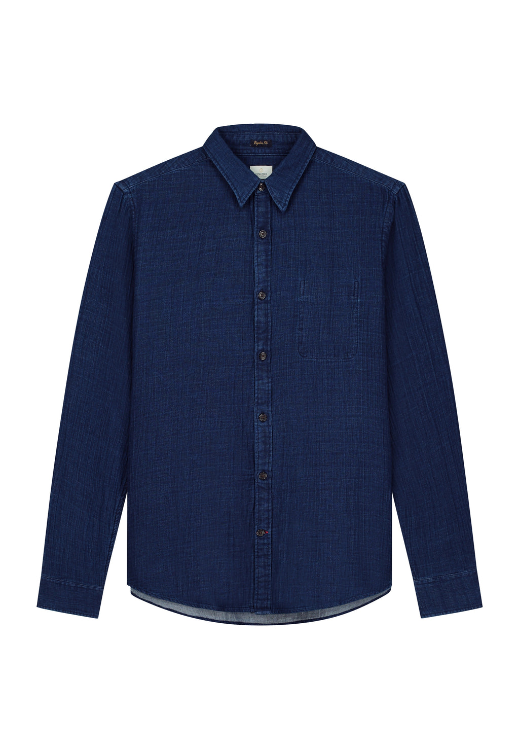 Hemden lange mouw blauw Dstrezzed