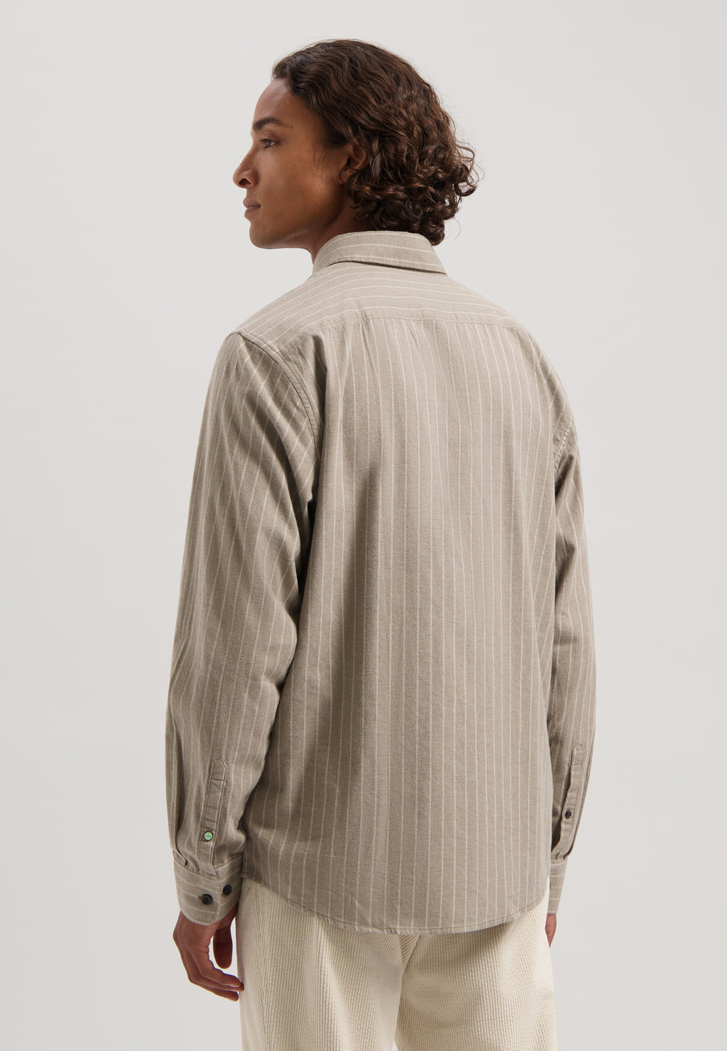 Hemden lange mouw bruin Dstrezzed