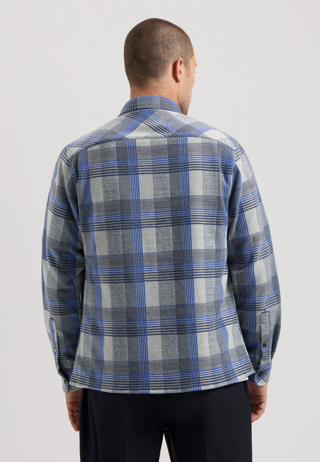 Hemden lange mouw navy Dstrezzed