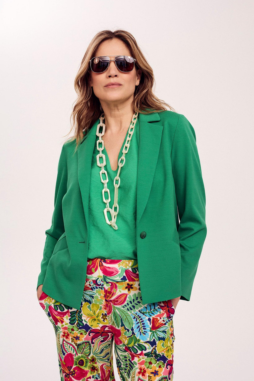 Blazers groen Mayerline