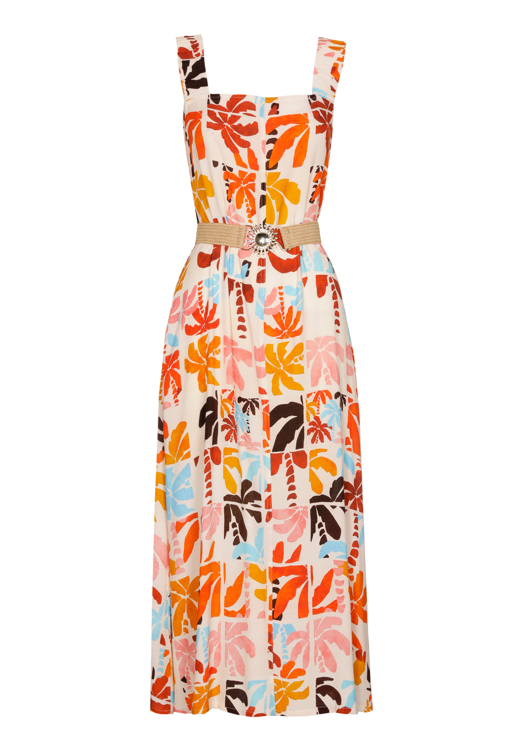 Jurken zonder mouw multicolor Caroline Biss