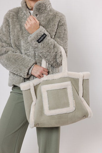 Handtassen groen Rino&Pelle