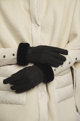 Handschoenen zwart Rino&Pelle