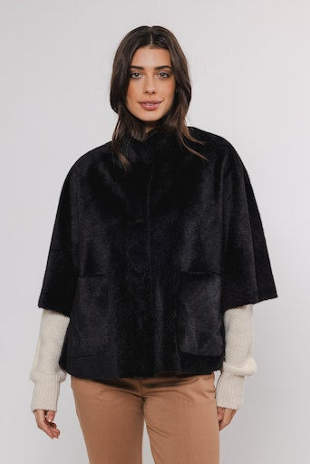 Poncho's zwart Rino&Pelle