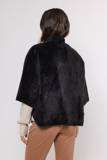 Poncho's zwart Rino&Pelle