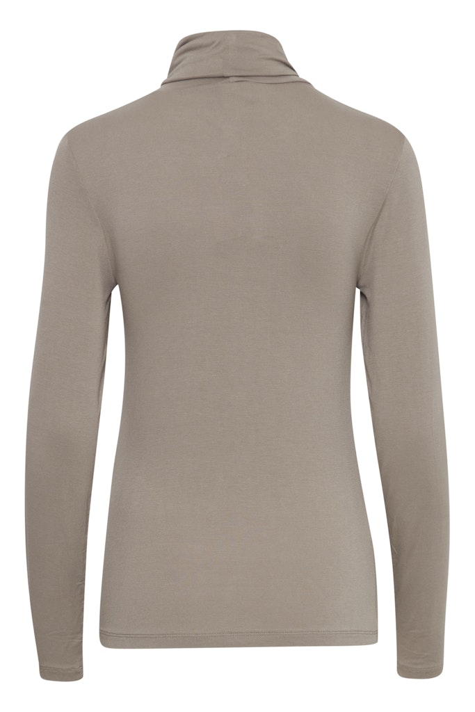 T-shirts lange mouw beige ICHI
