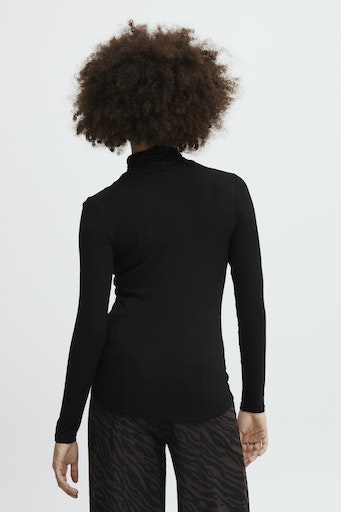 T-shirts lange mouw zwart ICHI
