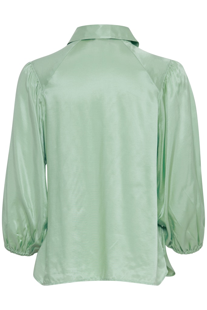 Blouses lange mouw groen ICHI