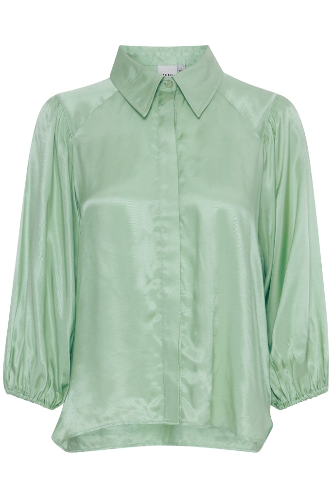 Blouses lange mouw groen ICHI