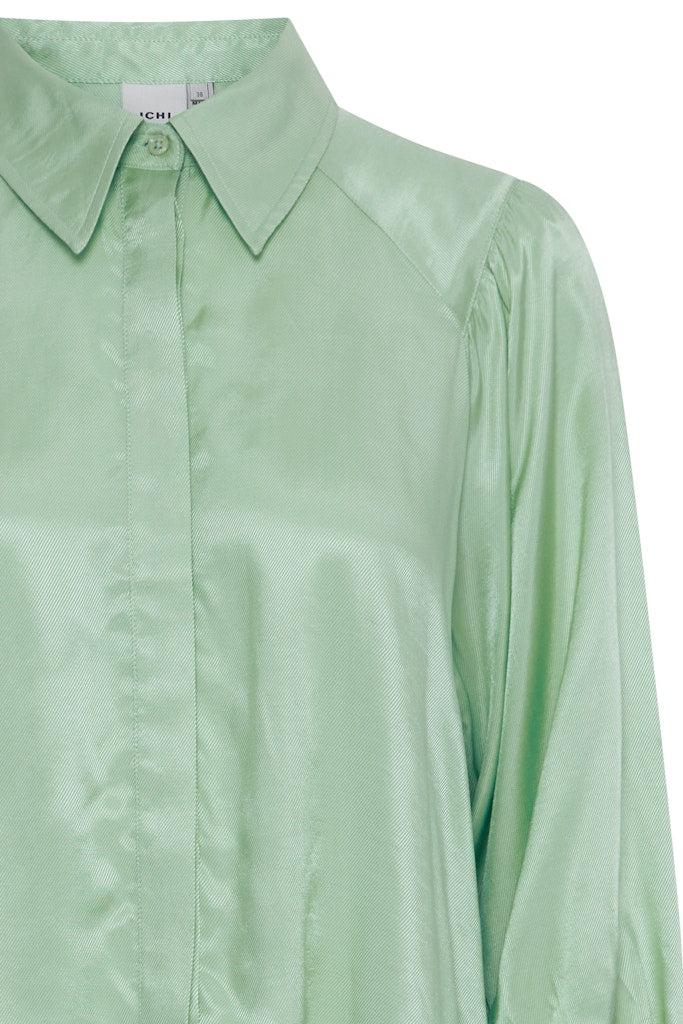 Blouses lange mouw groen ICHI